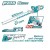 TOTAL  APARADOR  40V  THTLI40028  MOTOR BRUSHLESS Total Herramientas Oficial