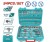TOTAL CONJUNTO DE SOCKET E CATRACA 94 PCS  THT421942 Total Herramientas Oficial