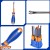 WADFOW KIT DE CHAVE DE FENDA INTERCAMBIÁVEL WSS1B10 10PCS Total Herramientas Oficial