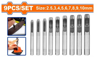 WADFOW CONJUNTO DE PERFURADOR OCO 9PCS  WCC7509 Total Herramientas Oficial
