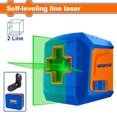 WADFOW NÍVEL LASER CUBO  30 MTS WLE2M02 Total Herramientas Oficial