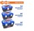 WADFOW CONJUNTO DE CAIXA DE FERRAMENTAS DE PLÁSTICO DE 3 PEÇAS WTB4103 Total Herramientas Oficial
