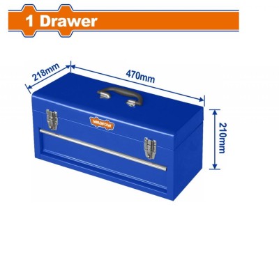 WADFOW CAIXA DE FERRAMENTAS DE METAL COM GAVETA WTB8A22 Total Herramientas Oficial