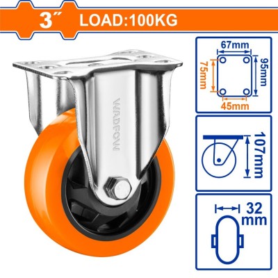 WADFOW RODA FIXA  3   WJL2331 Total Herramientas Oficial