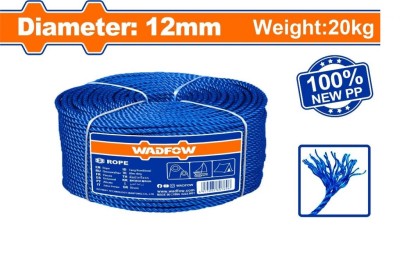 WADFOW  CORDA PP 12MM ROLO 12MM X 320MT 20KG WRZ2312   Total Herramientas Oficial