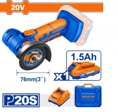 WADFOW MINI LIXADEIRA  3 20V  WLAP571   Total Herramientas Oficial