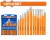 WADFOW  CONJUNTO DE PERFURADORES E CINZEL 12 PCS    WCC8312 Total Herramientas Oficial