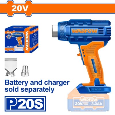 WADFOW PISTOLA DE CALOR 300/550°C WKH1501 20V Total Herramientas Oficial