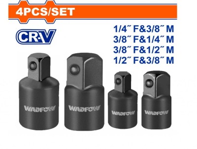WADFOW  SOCKET DE IMPACTO  4PCS  WMS6404 Total Herramientas Oficial