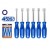 WADFOW CONJUNTO  CHAVE DE FENDA DE PORCA 6PCS   WSS24T6 Total Herramientas Oficial