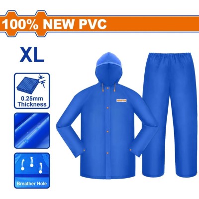 WADFOW CAPA DE CHUVA  100% PVC   WRC30XL Total Herramientas Oficial