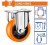 WADFOW RODA FIXA 5 WJL2351 Total Herramientas Oficial