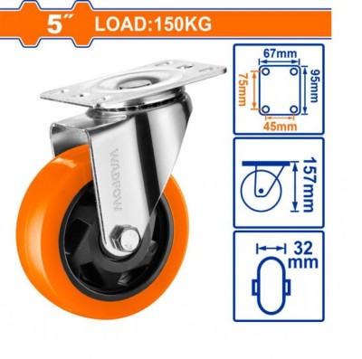 WADFOW RODA GIRATÓRIA 5 WJL2352 Total Herramientas Oficial