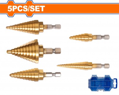 WADFOW BROCA ETAPAS WJD3405 KIT 5PCS Total Herramientas Oficial