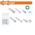 WADFOW PARAFUSOS E PORCAS DE CABEÇA REDONDA WXSBB01 164PCS Total Herramientas Oficial