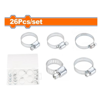 WADFOW BRAÇADEIRA GALVANIZADA WHUAB01  26PCS Total Herramientas Oficial