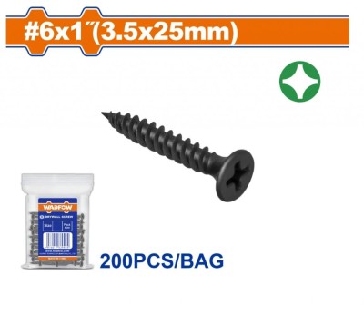 WADFOW PARAFUSO DE GESSO 1 200PCS    WXS2912  Total Herramientas Oficial