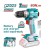 TOTAL PARAFUSADEIRA  20V TIDLI206021  2BT  MOTOR BRUSHLESS Total Herramientas Oficial