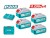TOTAL KIT BATERIA E CARREGADOR 20V 4AH   TFBCLI20244 Total Herramientas Oficial