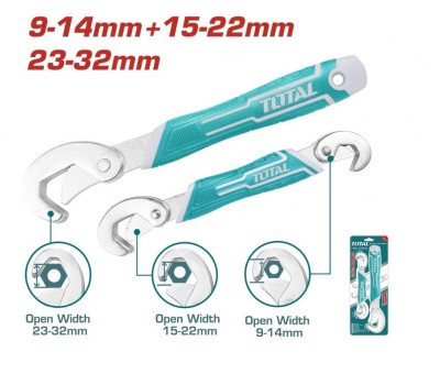 TOTAL KIT CHAVE DOBRADA TBWS09328 Total Herramientas Oficial