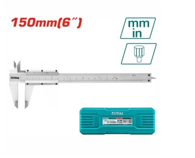 TOTAL PAQUÍMETRO  ANALÓGICO 150MM TMT311501 Total Herramientas Oficial