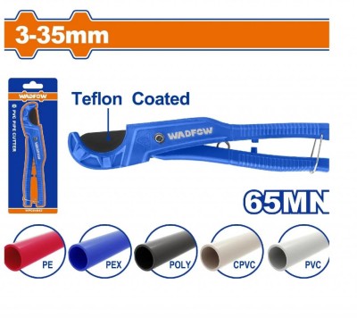 WADFOW CORTADOR DE TUBO DE PVC 3-35MM  WPC54636 Total Herramientas Oficial