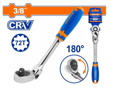 WADFOW CHAVE CATRACA COM CABEÇA FLEX 3/8  WRW4238   Total Herramientas Oficial