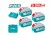 TOTAL KIT DE BATERIA + CARREGADOR 20V TFBCLI20245 Total Herramientas Oficial