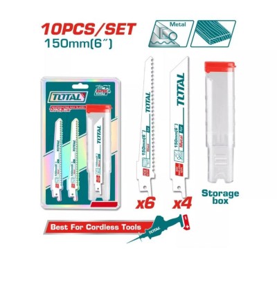 TOTAL CONJUNTO DE LÂMINA DE SERRA SABRE   TAC521002 Total Herramientas Oficial