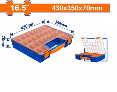 WADFOW ORGANIZADOR DE PLÁSTICO WTB1611 Total Herramientas Oficial
