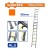 WADFOW ESCADA EXTENSÍVEL 2X8 WLD8H16 Total Herramientas Oficial
