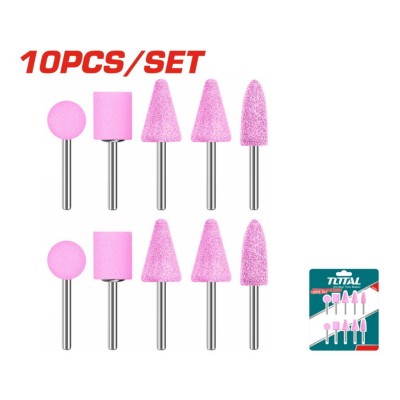 TOTAL ACESSÓRIOS PARA RETIFICADOR TAKB1012 10PCS Total Herramientas Oficial