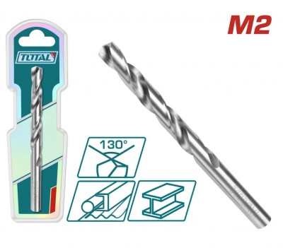 TOTAL BROCAS HSS M2 4MM INDUSTRIAL TAC1200401 Total Herramientas Oficial