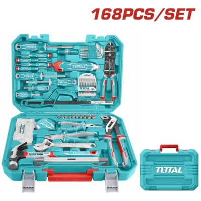 TOTAL KIT DE FERRAMENTAS MANUAIS THKTHP21686 168PCS Total Herramientas Oficial