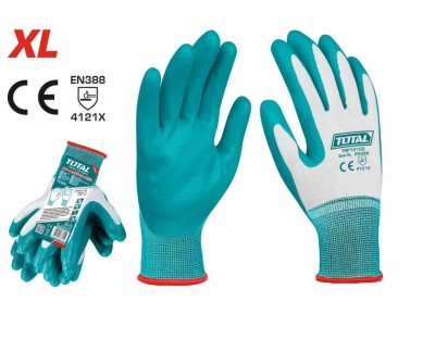 TOTAL LUVAS DE NITRILO TSP12102 Total Herramientas Oficial