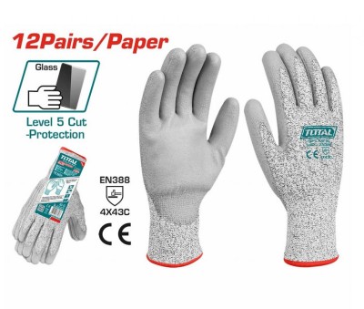 TOTAL LUVAS RESISTENTES A CORTES TSP1702-XL Total Herramientas Oficial