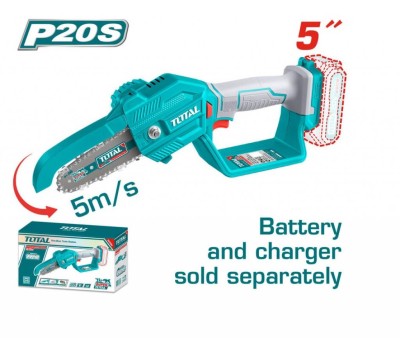TOTAL MOTOSSERRA 20V  5 TGSLI2058  Total Herramientas Oficial