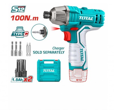 TOTAL PARAFUSADEIRA 12V TIRLI12015 100NM Total Herramientas Oficial