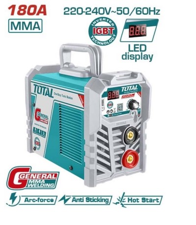 TOTAL MÁQUINA DE SOLDADURA 180A TW218028 Total Herramientas Oficial