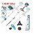 TOTAL KIT JARDINAGEM A GASOLINA 3PCS  TMT55211 Total Herramientas Oficial
