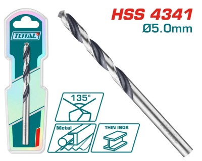 TOTAL BROCA HSS 5MM   TAC1200504 Total Herramientas Oficial