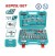 TOTAL KIT DE FERRAMENTAS CONJUNTO DE SOCKET 1/2 62PCS THT121602 Total Herramientas Oficial