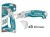 TOTAL FACA MULTIUSOS 180MM SK5  THT5116118 Total Herramientas Oficial