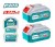 TOTAL CONJUNTO DE BATERIA 20V 5.0AH TOSLI240464 Total Herramientas Oficial
