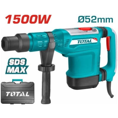 TOTAL  MARTELETE SDS-MAX  TH115526 1500W Total Herramientas Oficial