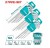TOTAL CONJUNTO DE CHAVES HEXAGONAIS/TORX  THT106KT0271  27PCS Total Herramientas Oficial