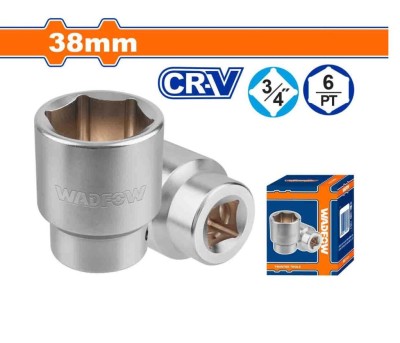 WADFOW SOQUETE HEXAGONAL 3/4  38MM  WSC4538  Total Herramientas Oficial