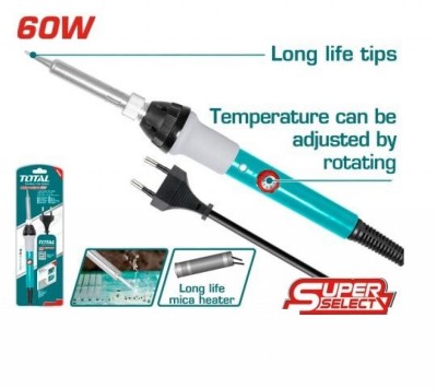 TOTAL SOLDADOR ELÉTRICO 60W TET160831 Total Herramientas Oficial