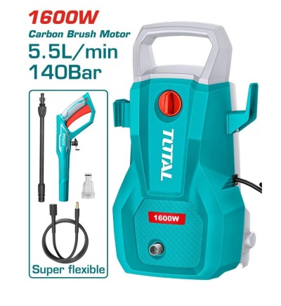 TOTAL LAVA JATO 1600W  TGT11336  Total Herramientas Oficial