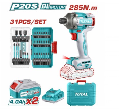 TOTAL CHAVE DE IMPACTO COMBO 31PCS TOSLI240966 Total Herramientas Oficial